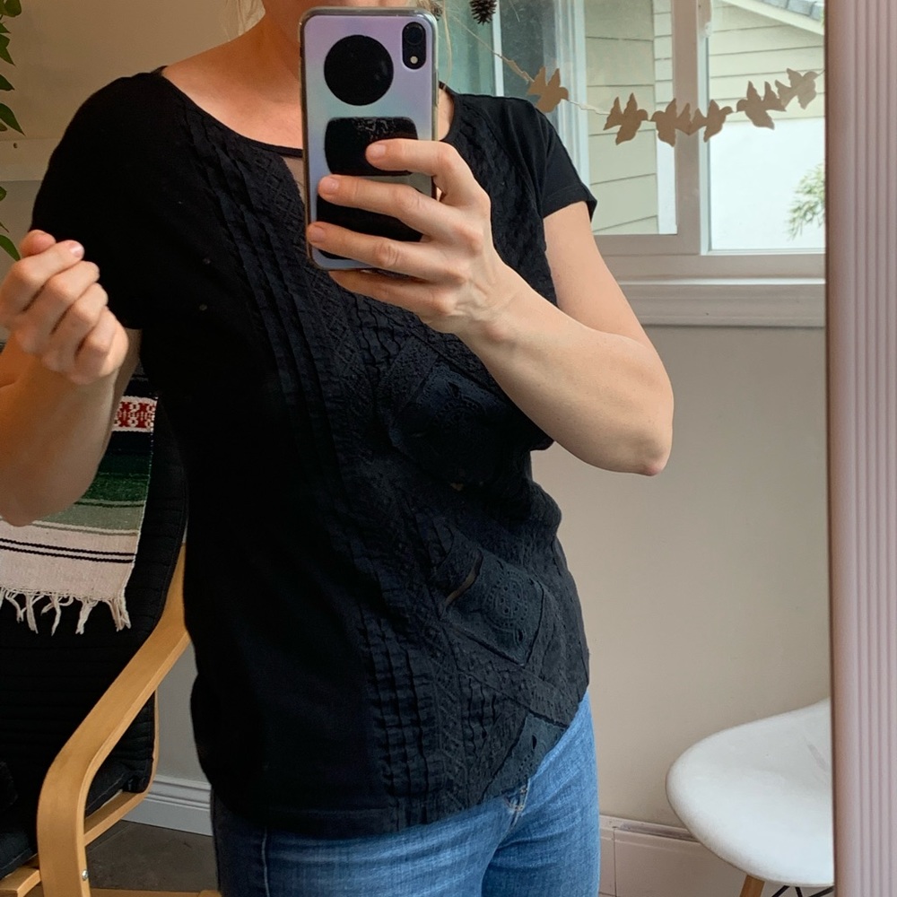 Ralph Lauren Lace front tshirt